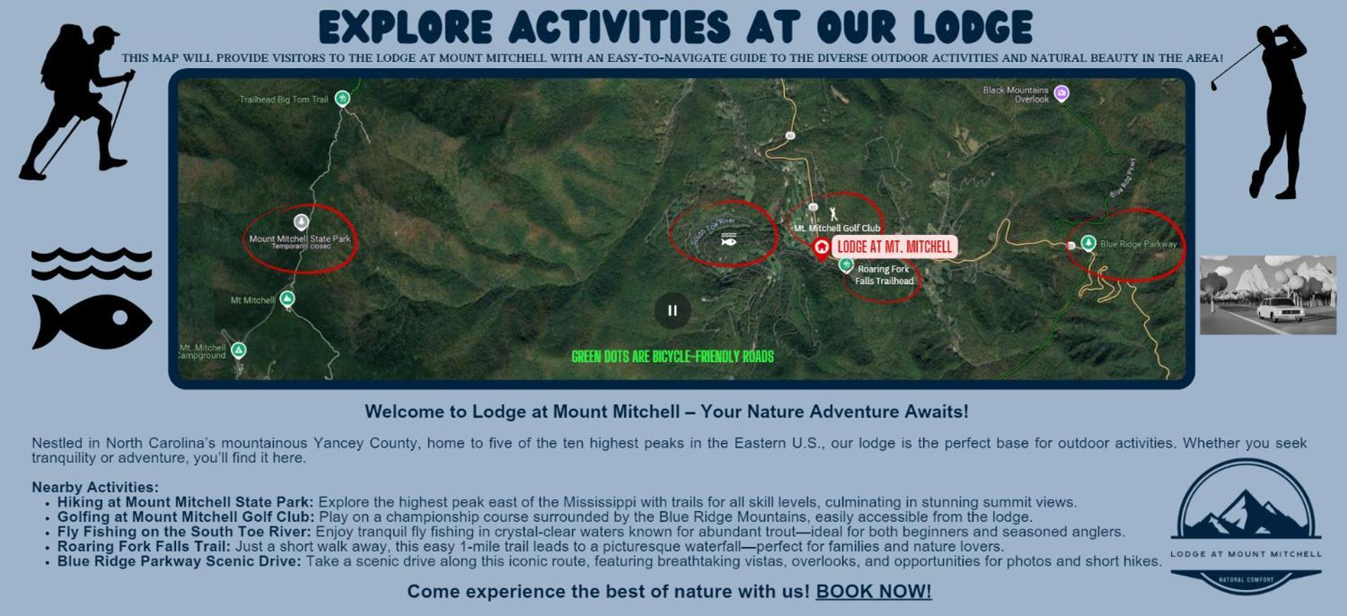 Lodge At Mount Mitchell Busick 외부 사진